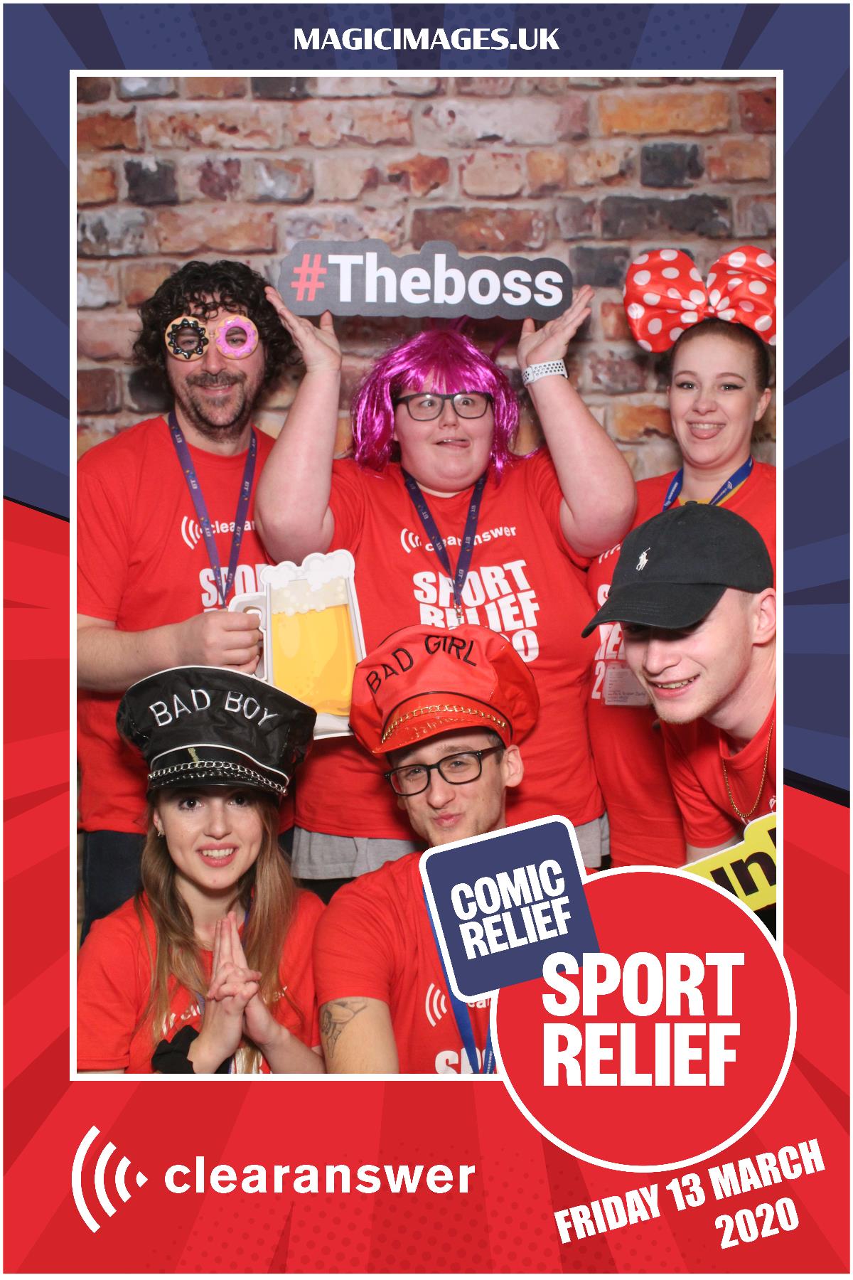 Clear Answer Sport Relief | View more photos from the event at gallery.magicimages.uk/u/MagicImages/Clear-Answer-Sport-Relief